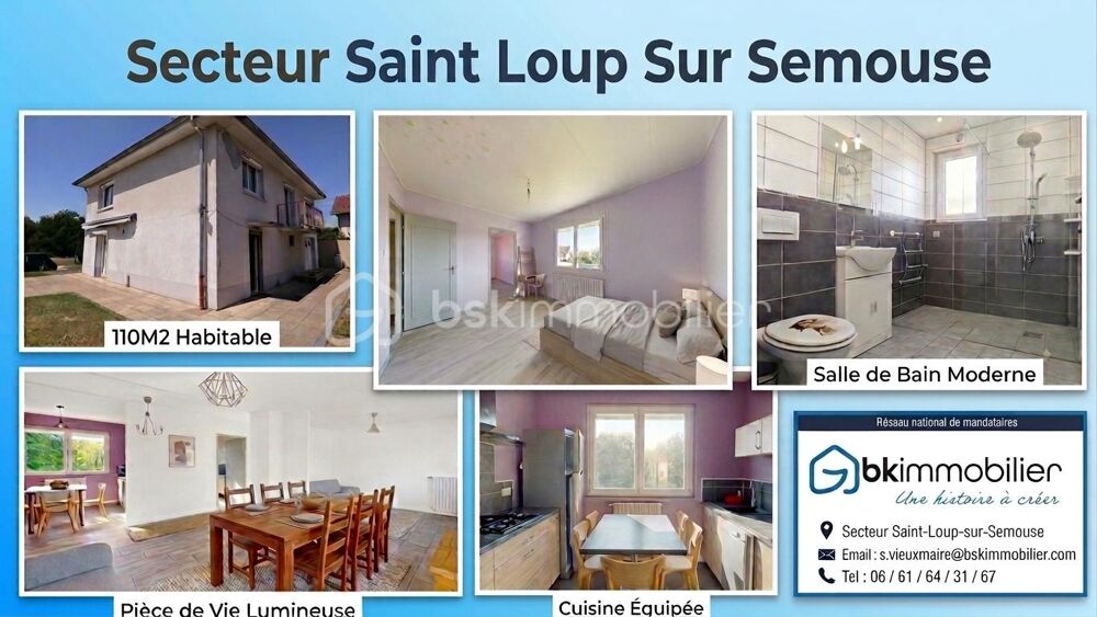 Vente Maison Maison 110 M2 entirement rénovée Magnoncourt
