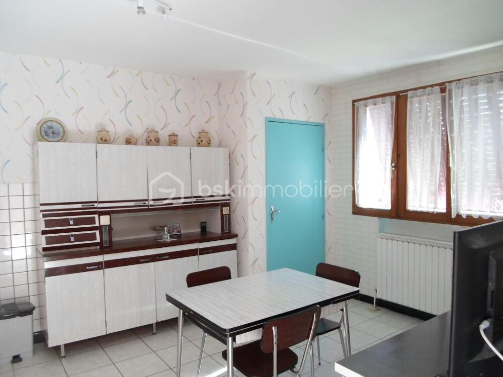 BART : AU CALME, MAISON INDIVIDUELLE TYPE T5 DE 90 m² + SOUS-SOL, SUR 6,7 ARES DE TERRAIN CLOS