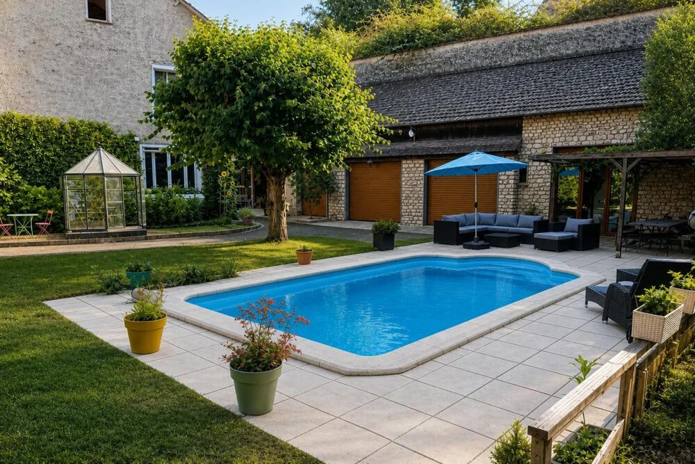 Maison meulière 143 m²+ dependance + garage et piscine