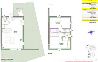  Appartement � vendre 4 pi�ces 67 m�