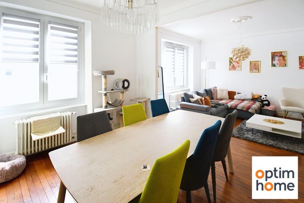 EXCLUSIVITÉ LONGWY  SUPERBE APPARTEMENT DE CARACTÈRE 105 M²  GRAND GARAGE 40,5 M² + REMISE 22 M²  ASCENSEUR
