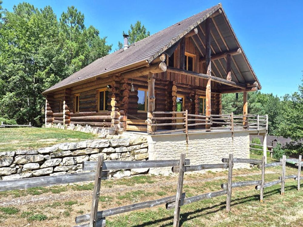 Vente Chalet Chalet authentique de 144 m2 sur sous-sol Chanterac