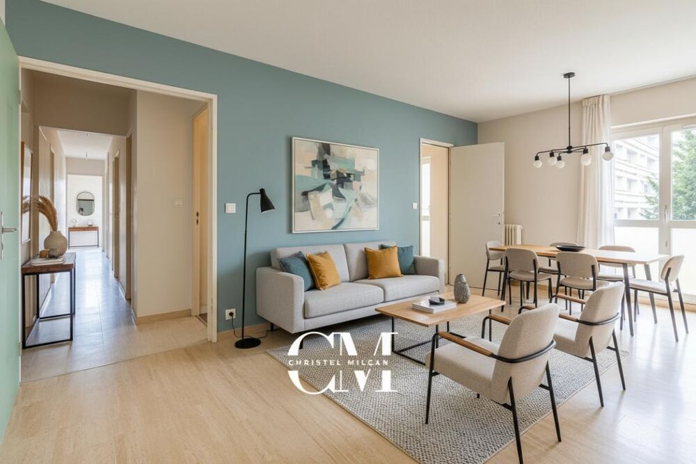 Appartement Le Bouscat centre 4 pièces 86 m2 parking et balcon