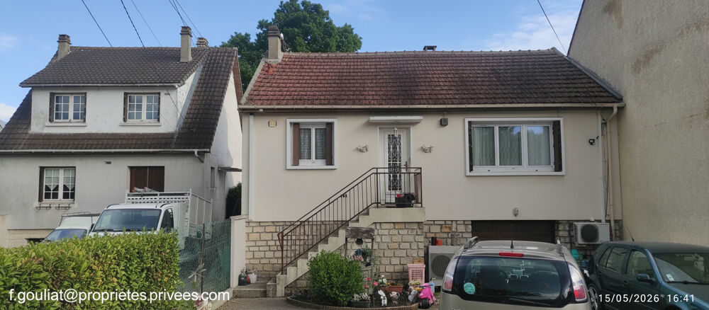 93370 Montfermeil .Maison avec jardin arboré, sans vis a vis