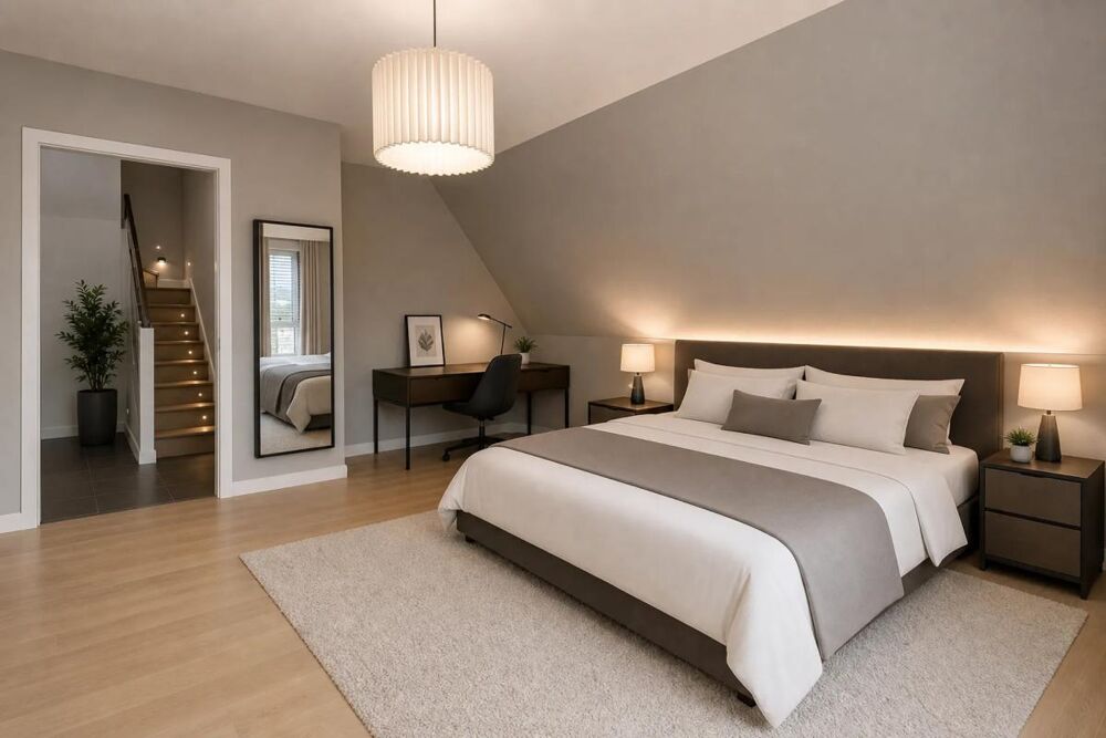 Vente Maison Pfetterhouse - Maison 7 P. Vue Suisse Louée Pfetterhouse