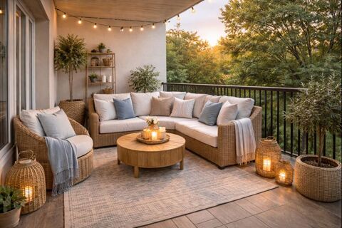   T3 CL�S EN MAIN : Terrasse XXL + Frais de notaire/ Cuisine offerts Appartement - 3 pi�ce(s) - 59 m�