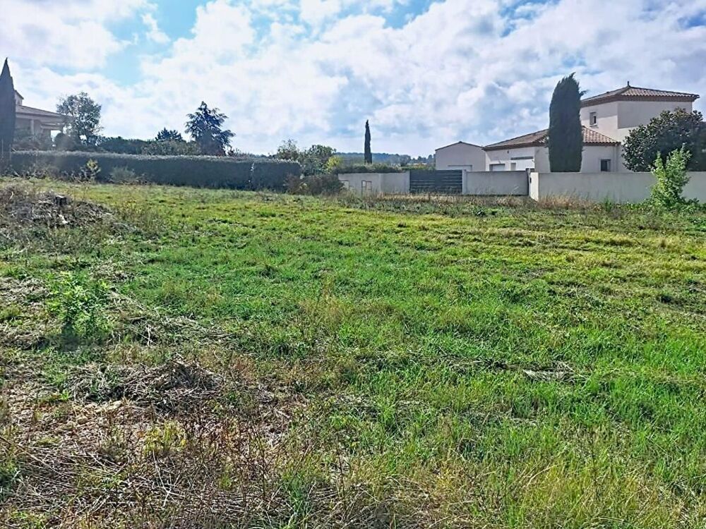 Vente Terrain Terrain à bâtir plat secteur résidentiel calme commerces à pied Carcassonne
