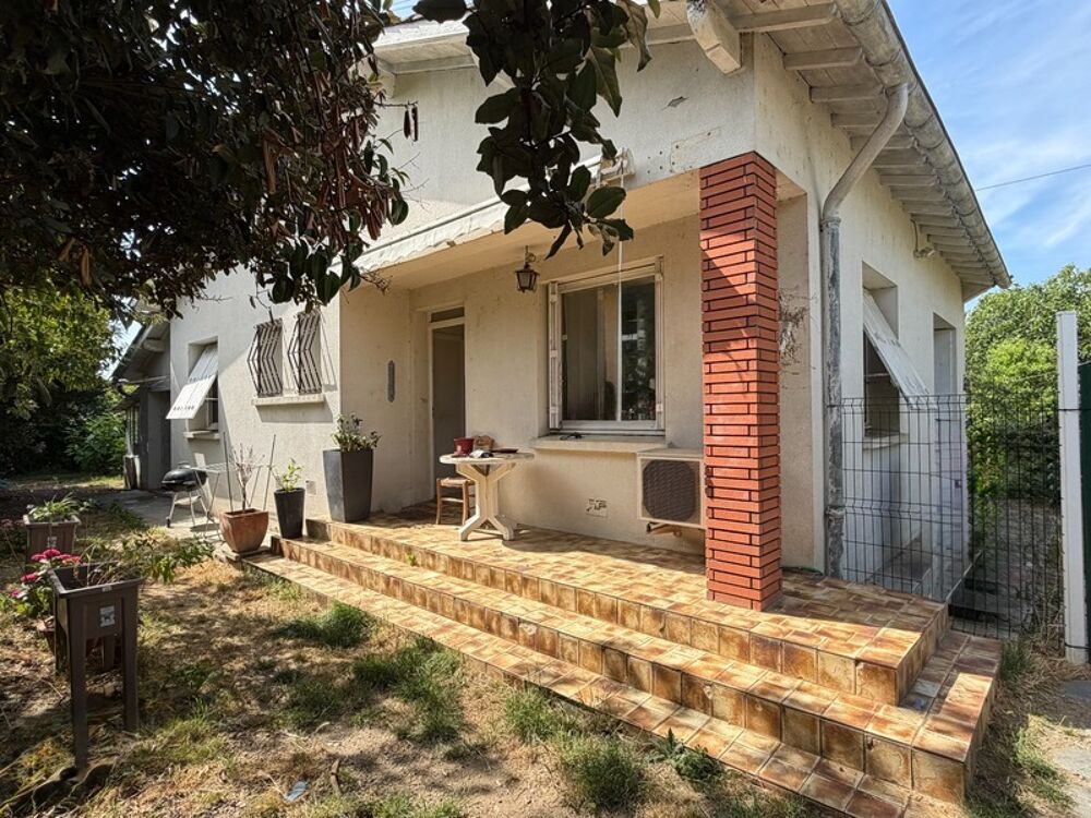 Toulouse 25 min, Saint Sulpice La Pointe centre, maison T3 de 74 m² avec garage, terrain de 588 m² env