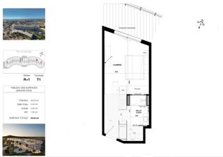  Appartement � vendre 1 pi�ce 30 m�