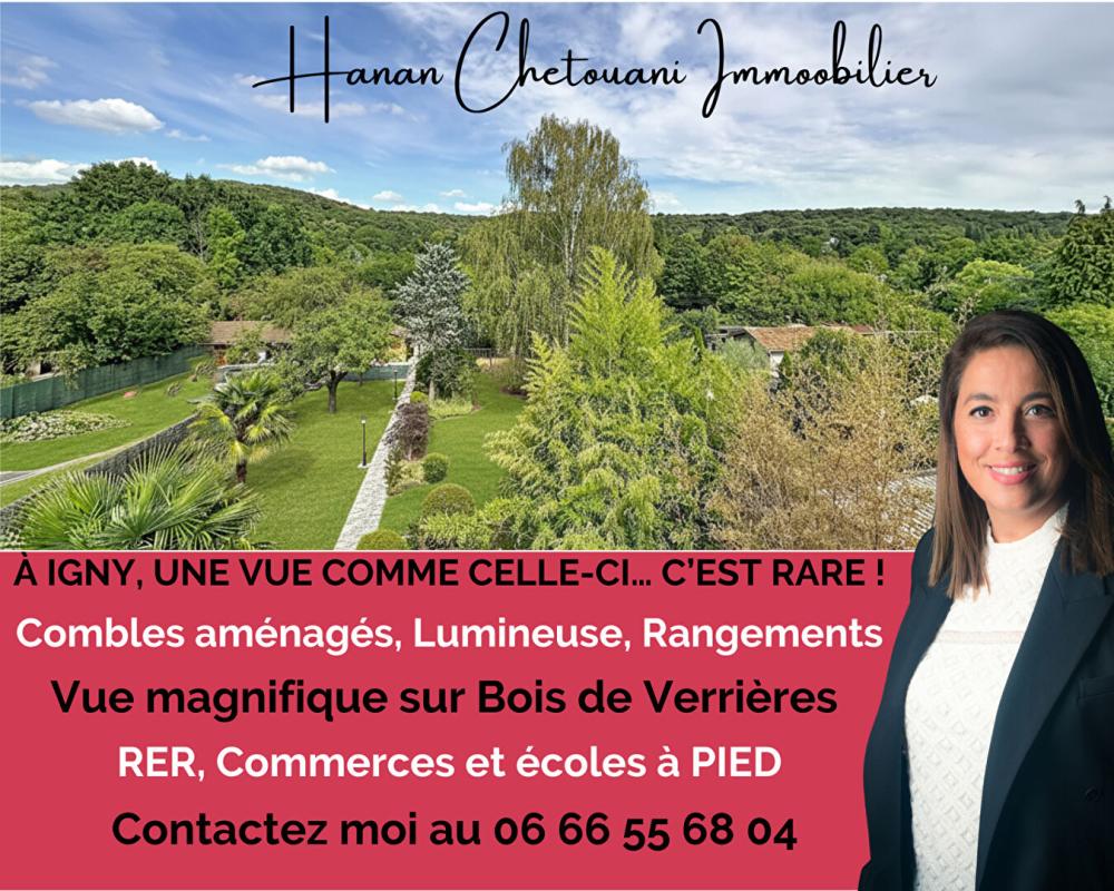 Vente Maison IGNY 185 m2 FACE À LA NATURE : UNE MAISON FAMILIALE RARE Igny