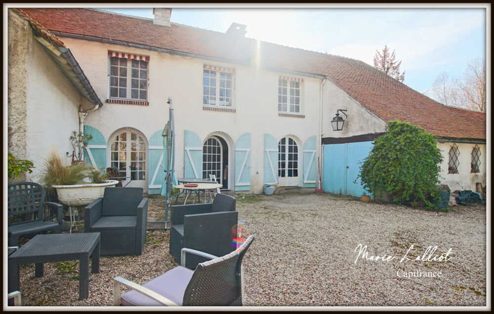 Maison à vendre 6 pièces 137m², LA NEUVILLE SUR ESSONNE (45), Vallée de l'Essonne, 4 chambres, Garage, Terrain de 6700m², Piscin