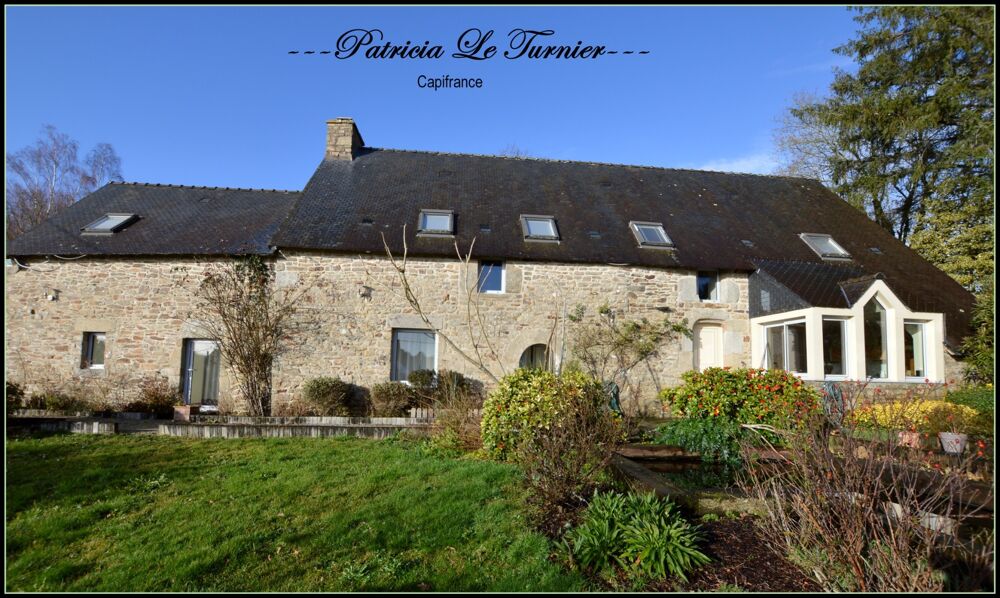 Maison en pierre" Longère" à vendre 6 pièces 194 m² LANDEVANT (56) Morbihan Sud en BRETAGNE