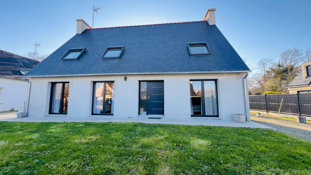 Vente Maison BEGMEIL (29) – Maison familiale rénovée avec prestations modernes, 5 chambres et terrasse plein sud à 700 m de la plage Begmeil