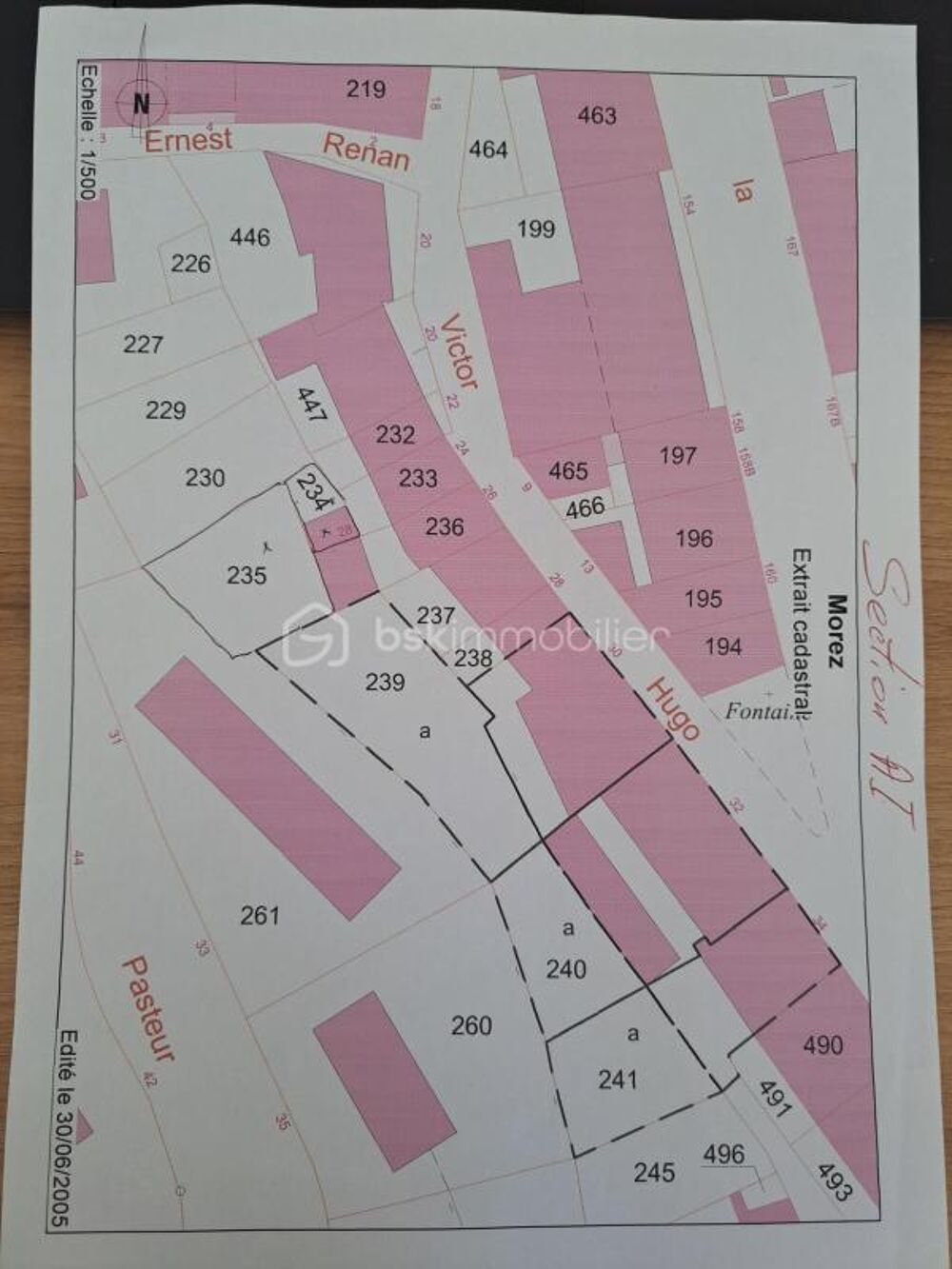 Vente Terrain REMISE de 20 m² sur 2 niveaux avec terrain de 300 m² Morez
