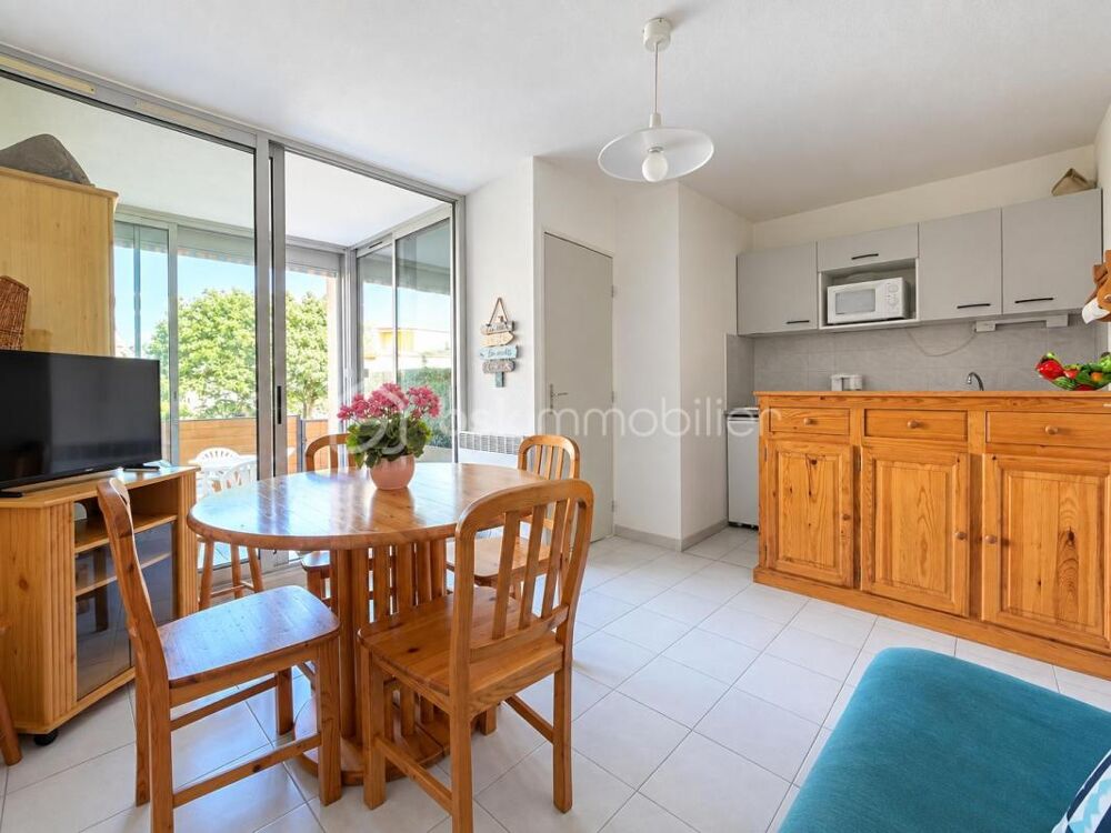 Vente Appartement P2 cabine en RDC Loggia, Terrasse et parking à Le Grau Du Roi Le grau du roi
