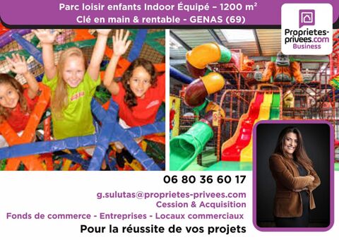 &Agrave; VENDRE ! Parc de loisirs Indoor pour enfants - 1200 M&sup2; - Genas (69) 253000 69740 Genas