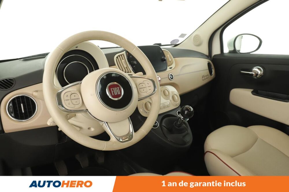 500 C C 1.0 Hybrid BSG Dolcevita 70 ch 2022 occasion 92130 Issy-les-Moulineaux