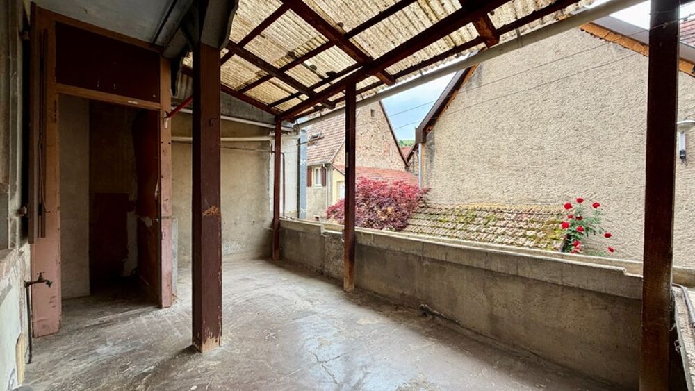 Vente Maison Grande maison de village avec terrasse intimiste, combles aménageables et grange à rénover Westhalten