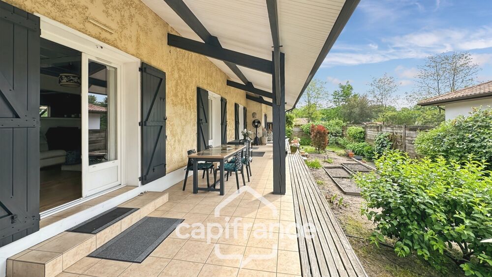 CASTETS 40  Maison rénovée de 123 m² avec T1 indépendant, sous-sol aménageable de 100 m² et jardin paysagé