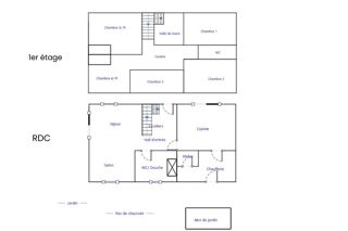  Maison � vendre 6 pi�ces 118 m�