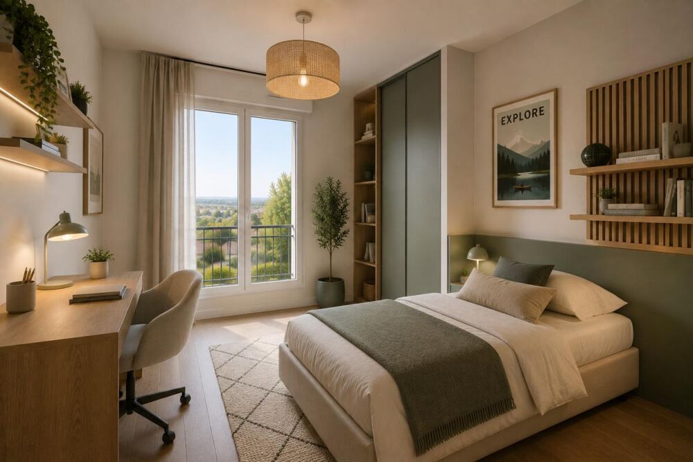 Vente Appartement T3 JASSANS-RIOTTIER 72m²  - TERRASSE -  GRAND SÉJOUR OUVERT Jassans riottier