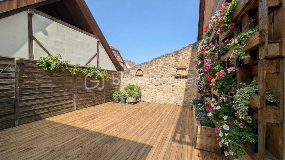 Appartement 4 pièces avec terrasse plein ciel  Centre ville Rosheim