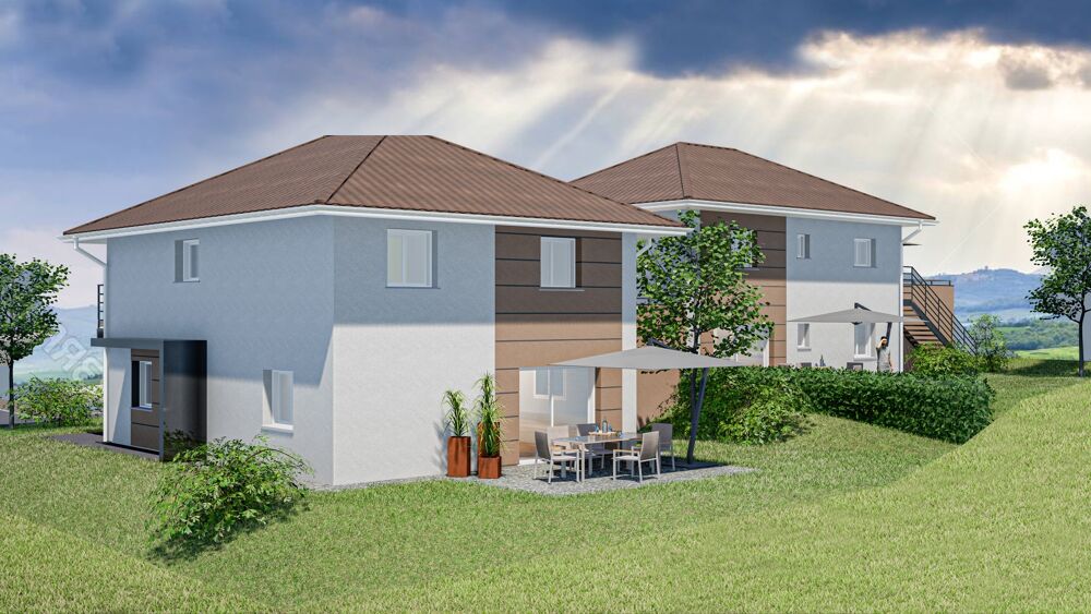 Appartement à vendre 3 pièces en Rez-de-Jardin VULBENS (74)