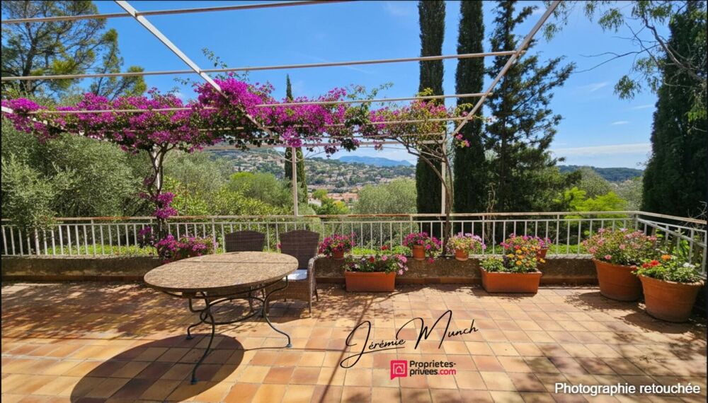 Vente Maison Villa vue mer 5 pièces 122 m2 sur 2000m² Ollioules