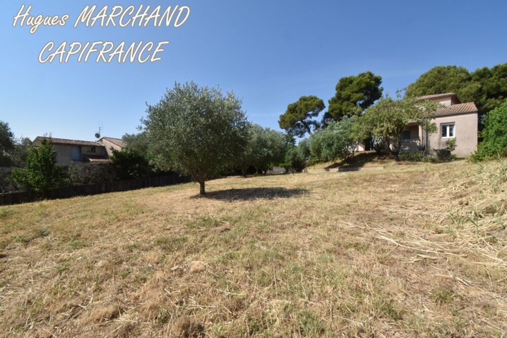 Murviel-lès-Béziers  Ensemble immobilier avec villa de 140 m², terrain de 2 700 m² et remise viticole de 175 m²