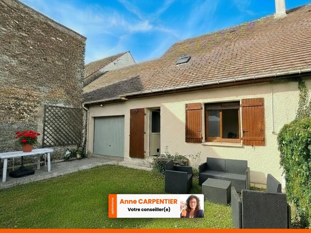 Vente Maison NANGIS (77) – MAISON INDIVIDUELLE 98 M² – 3 CHAMBRES – JARDIN – GARAGE – PROCHE GARE Nangis
