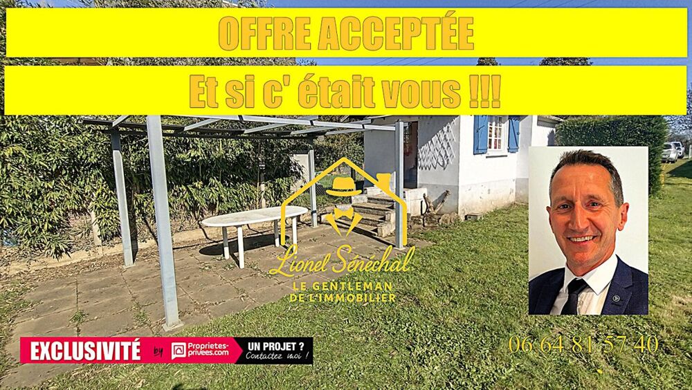 Vente Terrain Terrain de loisirs de plus de 500 m2 + un chalet de loisirs en dur de 18 m2  avec un accès direct à la rivière Neuville sur sarthe