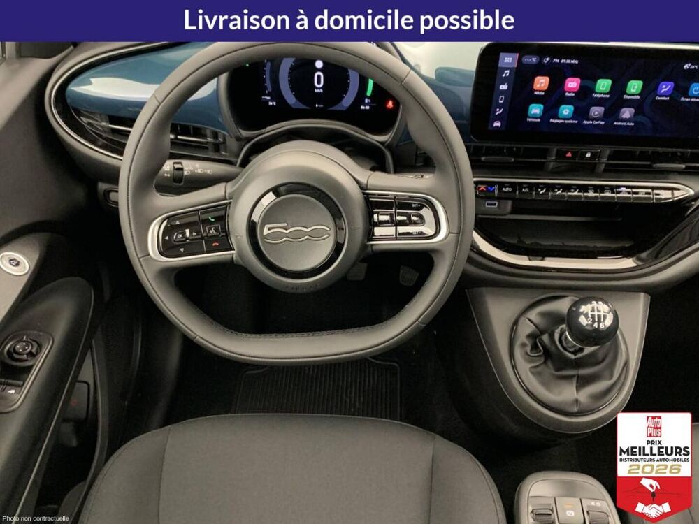 500 1.0 65 ch Hybride Ic&ocirc;ne 2026 occasion 78200 Buchelay