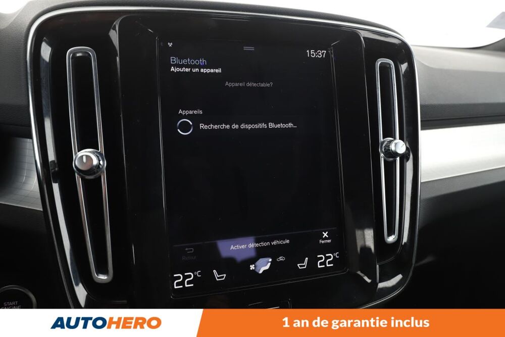XC40 1.5 T5 Recharge Plug-in Hybrid Plus DCT7 262 ch 2022 occasion 92130 Issy-les-Moulineaux