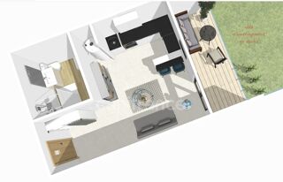  Appartement � vendre 1 pi�ce 31 m�