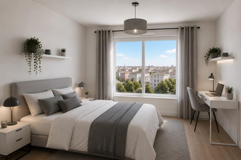 Vente Appartement T3 VILLEURBANNE 68m²  - TERRASSE -  SÉJOUR OUVERT Villeurbanne