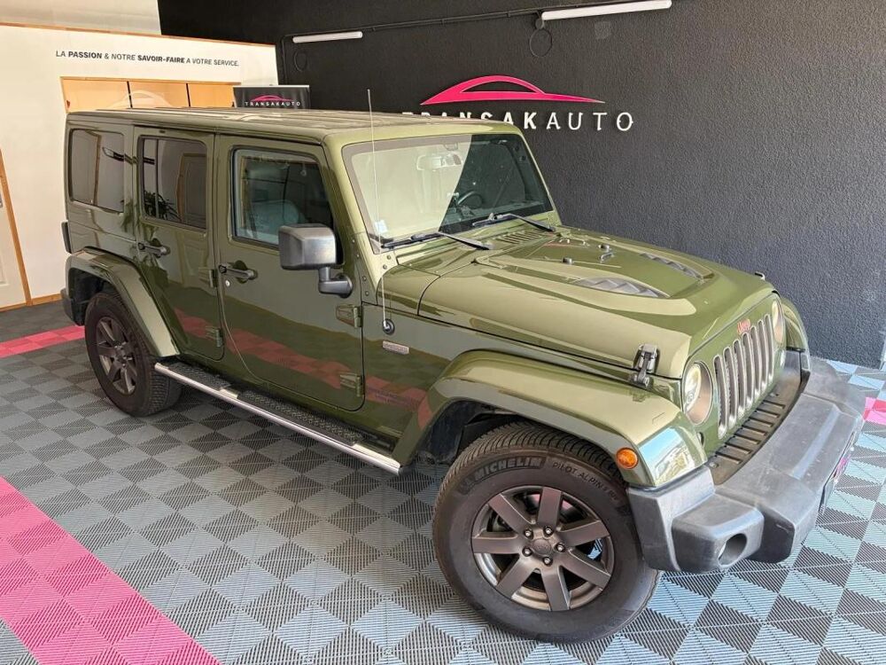Wrangler 2.8 CRD 200 - 4x4 Command Trac Unlimited 75th Anniversary A 2016 occasion 34500 B&eacute;ziers