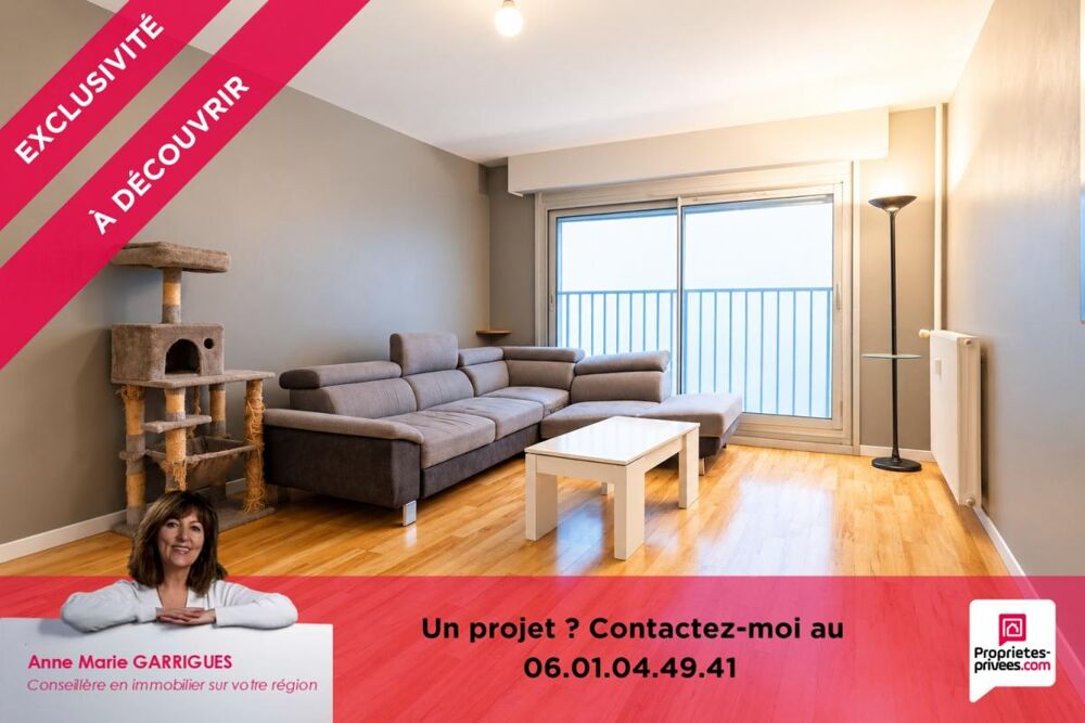 Vénissieux T3 de 66 m² avec ascenseur et vue dégagée