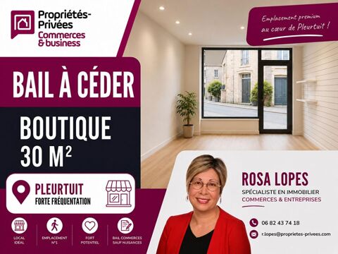 ILLE-ET-VILAINE-35730 PLEURTUIT - LOCAL COMMERCIAL 30M2 16000 35730 Pleurtuit
