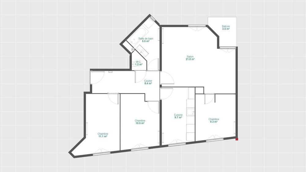 Location Appartement Appartement de 79m2 à louer sur Torcy Torcy