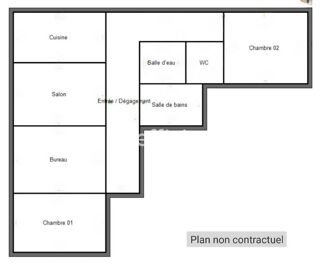  Appartement  vendre 4 pices 82 m