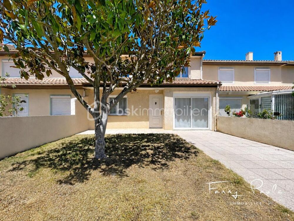 Vente Maison SAUVIAN – Maison 4 pièces de 92 m² avec jardins, bureau et stationnements Sauvian