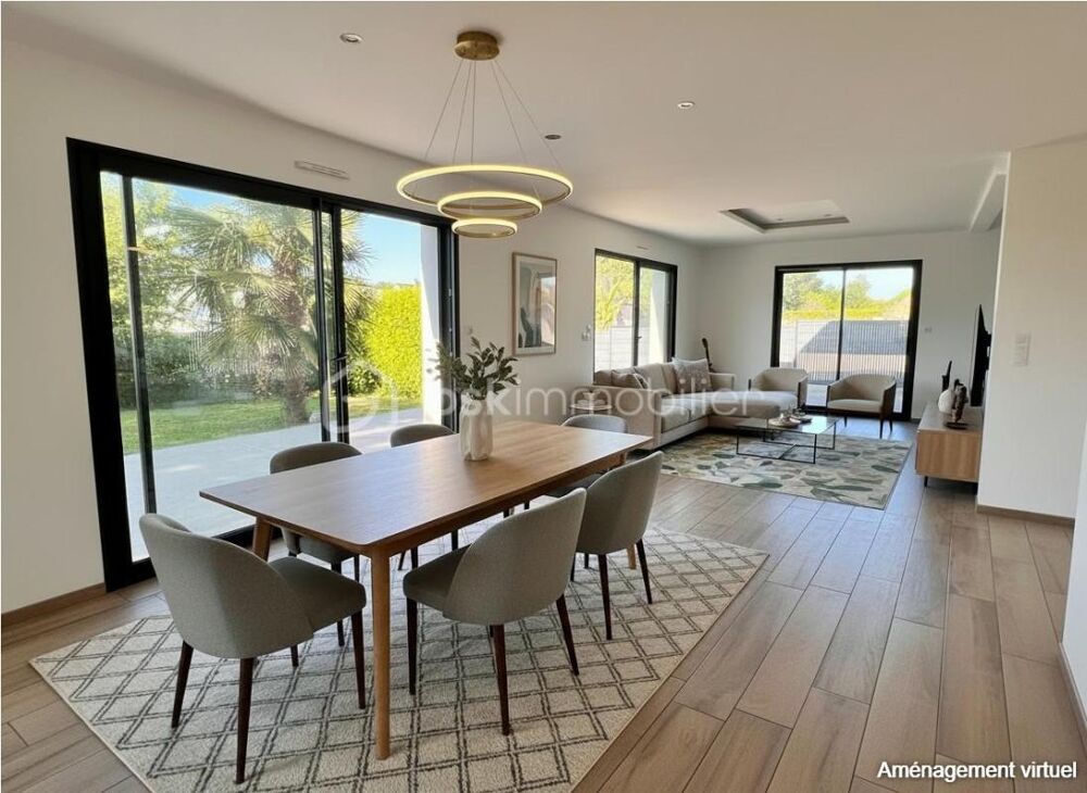 Contemporaine de 4 chambres au calme
