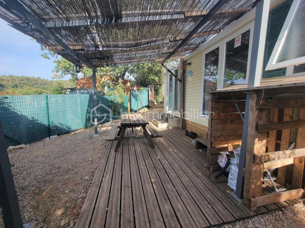 Vente Maison ROCBARON – Parcelle de 219 m² avec mobil-home et terrasse Rocbaron
