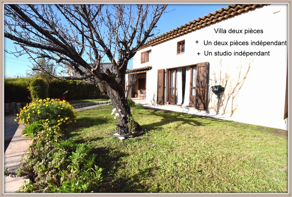 Villa quatre pièces, un deux pièces et un studio indépendant. Belle rentabilité. Centre ville. Vidéo disponible