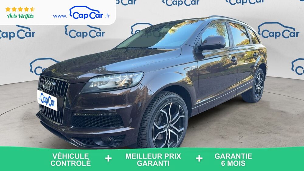 Q7 3.0 V6 TDI 245 Quattro Tiptronic 8 Ambition Luxe - Automatiq 2014 occasion 06000 Nice