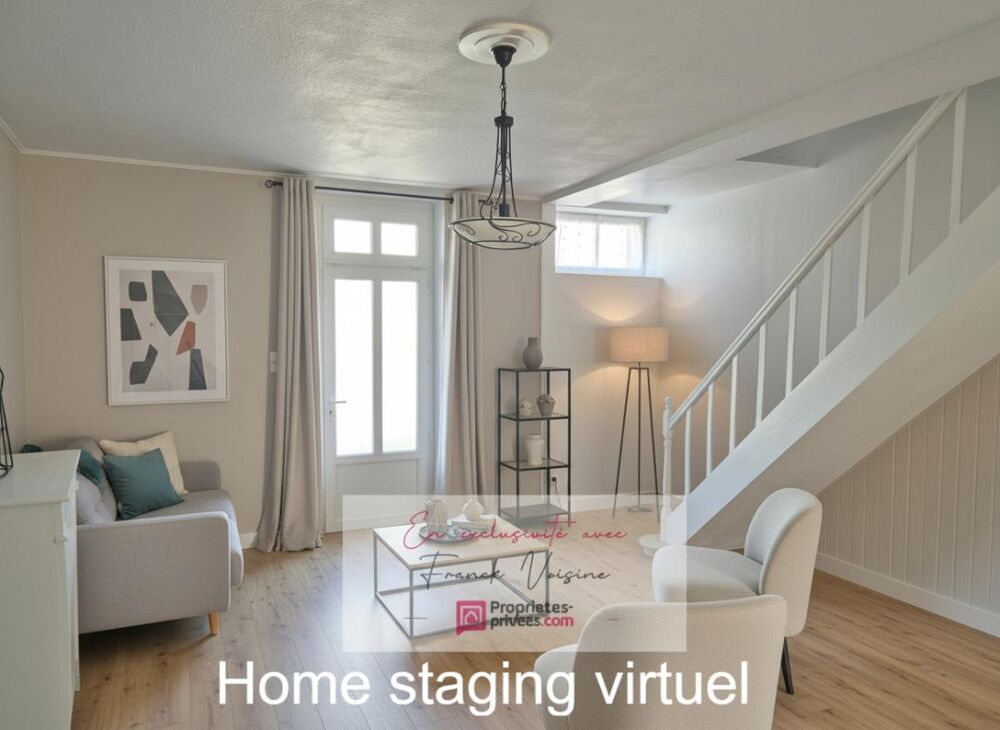 Vente Maison A VENDRE en Exclusivité aux Herbiers, Maison de ville de 65 m2 avec 2 chambres et cour fermée Les herbiers
