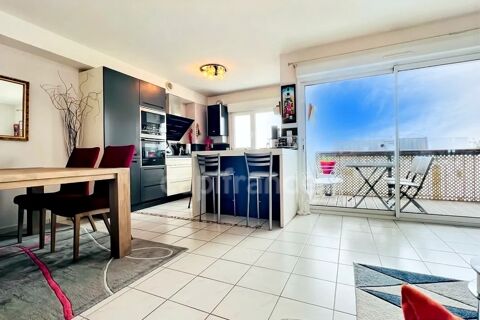 Dpt Finistère (29), à vendre QUIMPER KERFEUNTEUN  appartement de type 3 de 65 m² habitable - Terrasse - Garage 245000 Quimper (29000)