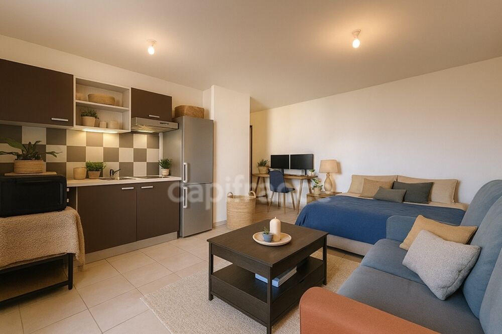 Studio 28 m² proche golf et parc des Thermes