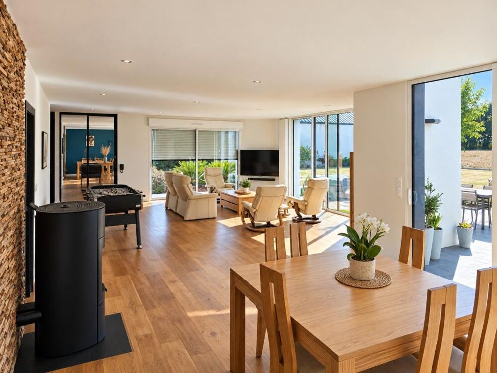 Vente Maison Maison contemporaine 165 m² + 180 m² de garage/atelier – Un lieu pour vivre… et pour vos projets Saint vincent sur oust