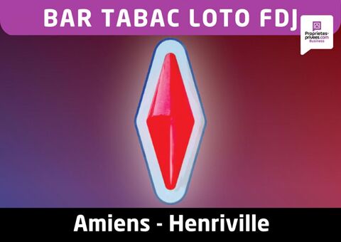 AMIENS secteur Henriville - BAR TABAC LOTO FDJ avec LOGEMENT 139000 80000 Amiens